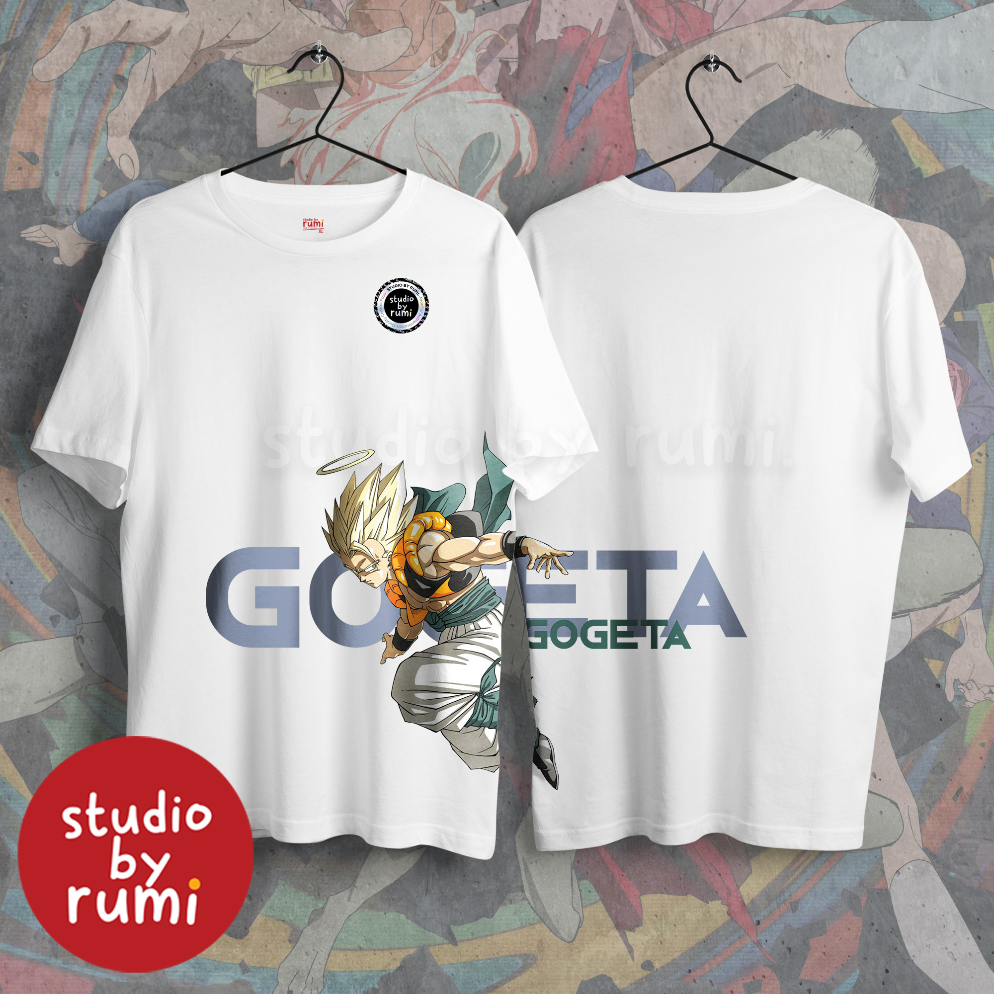 Oversize T-Shirt Anime DragonBall Z - Gogeta